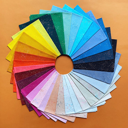 Ruby Star Society Speckled Fat Quarter 12 Month Subscription Club Month 11 July