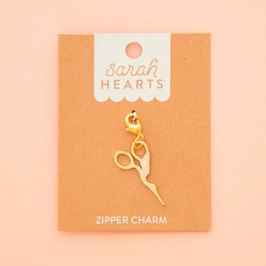 Sarah Hearts - Stork Scissors Charm