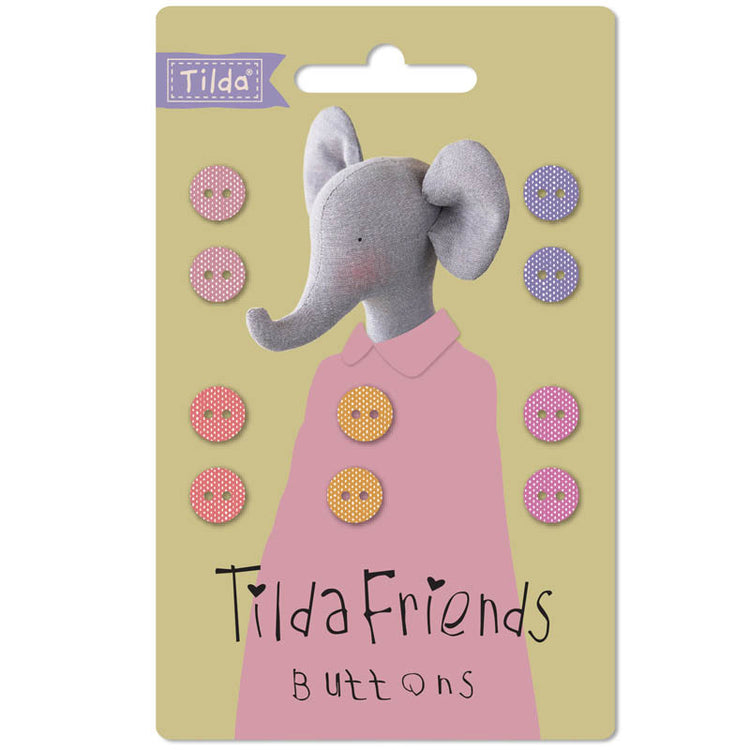 Tilda Buttons Friends Chambray