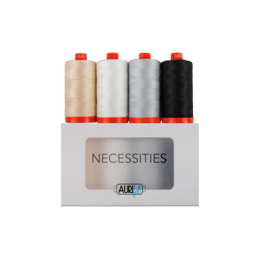 Aurifil Necessities House Collection 50wt Thread 4 Pack