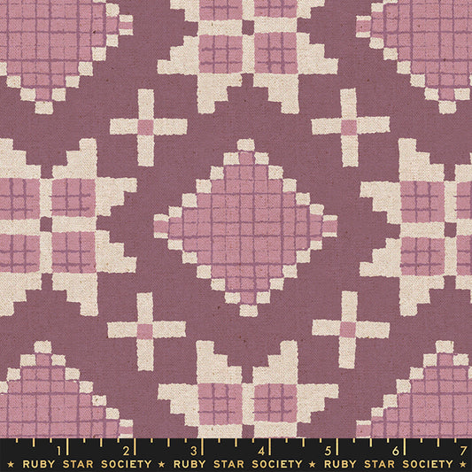 Ruby Star Society Heirloom - Star Lilac Canvas