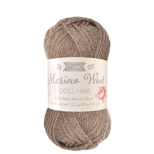 Tilda Merino Wool Doll Hair Ash Blonde